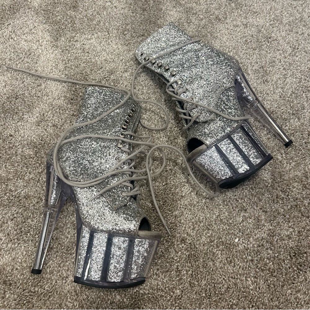 Sparkly Pleaser Heels